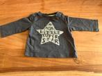 Zwart baby T-shirt ‘mom’s little super star’, Kinderen en Baby's, Ophalen of Verzenden, Zo goed als nieuw