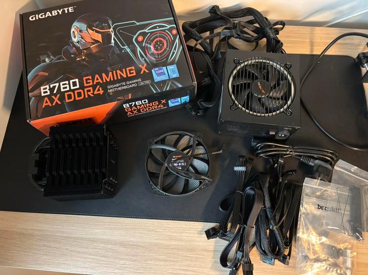 PACK Config Pc (Processeur, carte mere, ventirad, Alim 750W), Informatique & Logiciels, Cartes vidéo, Utilisé, Enlèvement