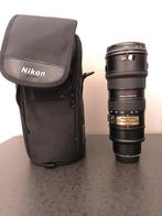 Objectif Nikon Nikkor 70-200 mm f/2.8 G ED AF-S VR, TV, Hi-fi & Vidéo, Comme neuf, Enlèvement ou Envoi, Téléobjectif, Zoom
