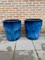 Blauwe potten, Ophalen, Steen, Gebruikt, Minder dan 60 cm