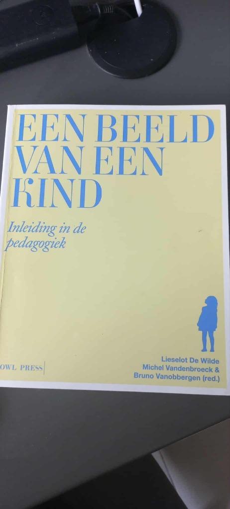 Een beeld van een kind - Inleiding in de pedagogiek, Boeken, Studieboeken en Cursussen, Zo goed als nieuw, Hoger Onderwijs, Ophalen of Verzenden