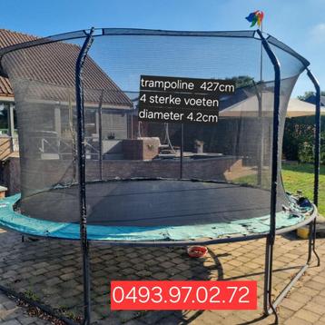 trampoline 427cm beschikbaar voor biedingen