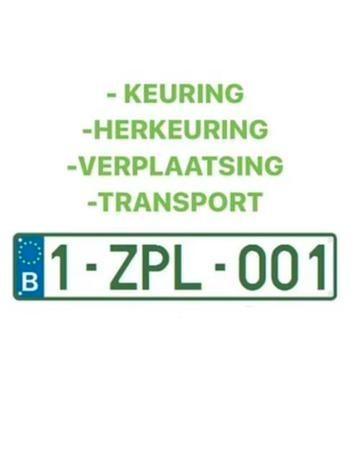 Z-platen voor autokeuring & transport, Auto diversen, Overige Auto diversen, Ophalen