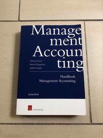 Handboek Management Accounting (elfde editie) beschikbaar voor biedingen