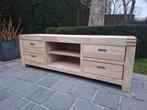 Tv meubel uit massief iepenhout. Geluchtgomd., Huis en Inrichting, Ophalen of Verzenden, Zo goed als nieuw