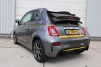 Abarth 595 cabrio 1.4 T-Jet 145PK Automaat Navi / Uniek!, Auto's, 4 zetels, 4 cilinders, Cabriolet, Leder