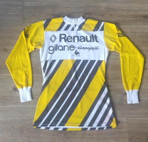 Vintage koerstrui wielershirt Renault Gitane, Sport en Fitness, Wielrennen, Gebruikt, Kleding, Ophalen of Verzenden