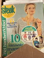 GRATIS: doos met diverse handwerkboeken en patronen, Enlèvement