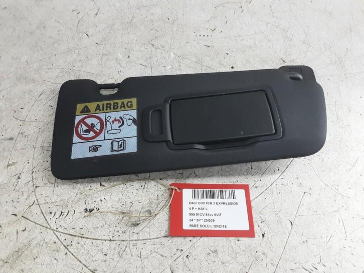 ZONNEKLEP RECHTS Dacia Duster (DJF) (01-2023/-), Auto-onderdelen, Interieur en Bekleding, Dacia, Gebruikt