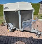 Gesloten aanhangwagen, Ophalen, Gebruikt