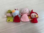 Lilliputiens 4 vingerpopjes - thema roodkapje, Ophalen, Zo goed als nieuw