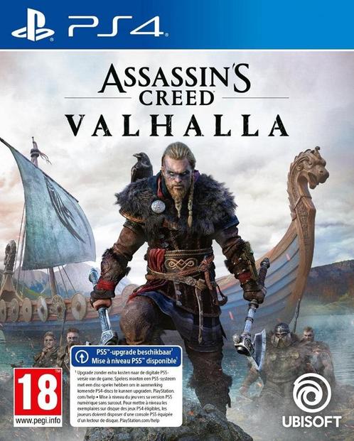 Neuf - Assassin's Creed Valhalla PS4 (Upgrade PS5), Games en Spelcomputers, Games | Sony PlayStation 4, Nieuw, Ophalen of Verzenden