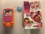 speelgoed gsm + nieuw spel memo van Dora voor 4 euro, Kinderen en Baby's, Speelgoed | Educatief en Creatief, Gebruikt, Ophalen of Verzenden