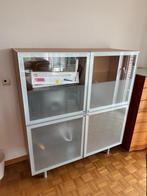 Buffet / armoire IKEA PS en verre – excellent état, Maison & Meubles, Enlèvement, Comme neuf, Verre