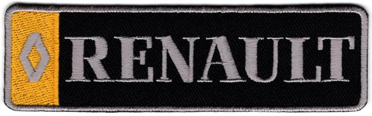 Renault stoffen opstrijk patch embleem #2, Verzamelen, Automerken, Motoren en Formule 1, Nieuw, Auto's, Verzenden