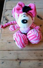 Prachtige vintage zeldzame Diddlina roze zebra, Ophalen of Verzenden, Gebruikt