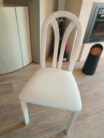 4 eetkamer stoelen, met bijhorende overtrekken., Huis en Inrichting, Stoelen, Ophalen, Gebruikt, Vier