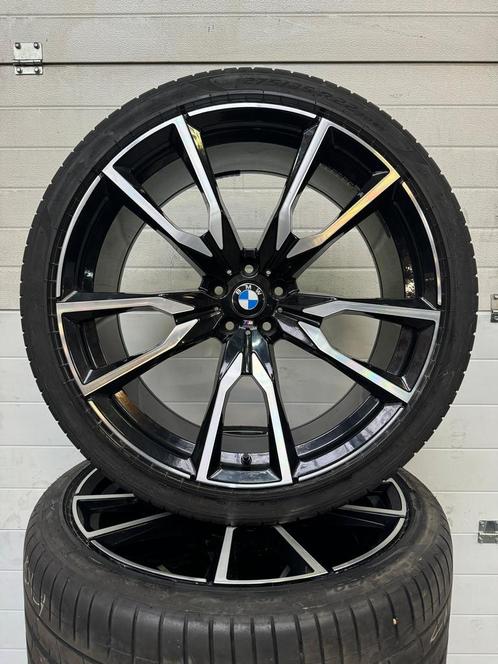 22’’ BMW X5 X6 G05 G06 VELGEN ZOMERBANDEN TPMS 747M BLACK, Autos : Pièces & Accessoires, Pneus & Jantes, Pneus et Jantes, Pneus été