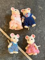 Sylvanian families muizen familie, Verzamelen, Poppenhuizen en Toebehoren, Ophalen, Zo goed als nieuw