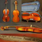 Violon entier ancien Bernardel luthier Paris Antonius Amati, Musique & Instruments, Violon, Violon 4/4, Avec valise, Utilisé