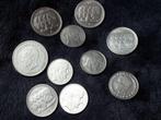 Belgique lot de 10 pièces en argent, Enlèvement, Argent, Argent