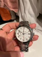 Rodania mannen horloge zilver, Bijoux, Sacs & Beauté, Montres | Hommes, Enlèvement, Comme neuf, Argent