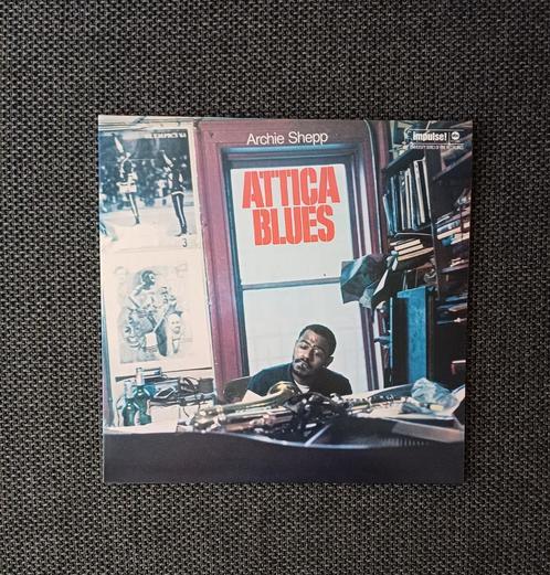 LP: Archie Shepp: Attica Blues (Impulse!), Cd's en Dvd's, Vinyl | Jazz en Blues, Zo goed als nieuw, Jazz, 1960 tot 1980, 12 inch