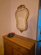 Vintage geslepen glas mirior spiegel, Ophalen