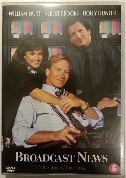 DVD - Broadcast News (1987) • William Hurt, Holly Hunter, CD & DVD, DVD | Comédie, Comme neuf, Comédie romantique, À partir de 6 ans