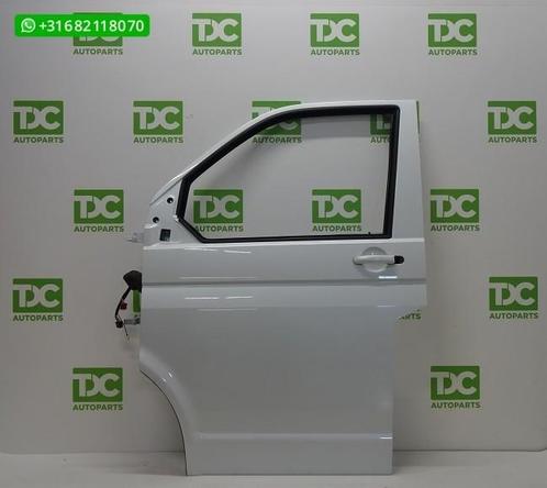 Volkswagen T6 ('15-'18) Voorportier links oryx white, Auto-onderdelen, Carrosserie, Deur, Volkswagen, Voor, Links, Gebruikt, Ophalen of Verzenden
