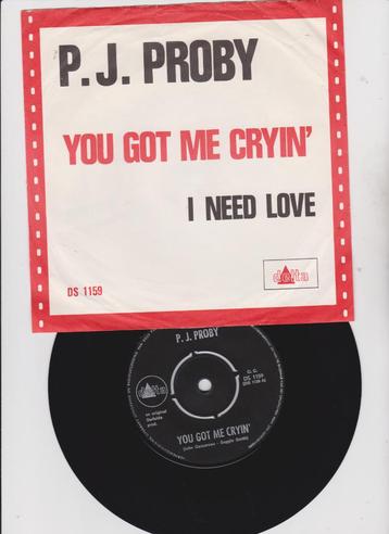 P.J. Proby – You Got Me Cryin'    1966  Rock 'N' Roll beschikbaar voor biedingen