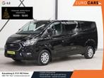 Ford Transit Custom 130pk Automaat L2H1 Limited Dubbele cabi, Auto's, Bestelwagens en Lichte vracht, 4 deurs, Stof, Euro 6, 4 cilinders