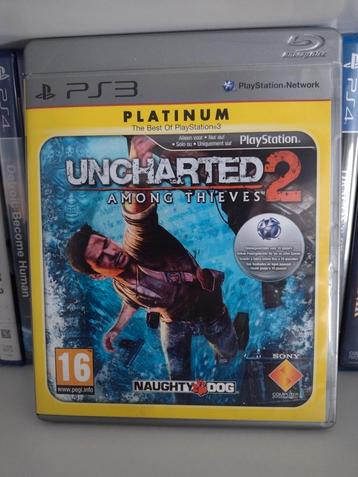 Jeu PS3 "Uncharted 2 : Among Thieves" (bon état)