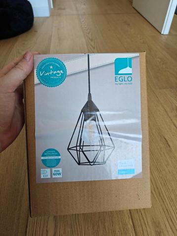 3 EGLO Tarbes Hanglampen zwart 17,5 CM - NIEUW beschikbaar voor biedingen