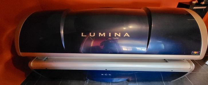 Professionele zonnebank Lumina by Hapro, Elektronische apparatuur, Zonnebanken en Gezichtsbruiners, Zo goed als nieuw, Gezichtsbruiner