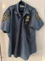 Nypd new york police shirt complete, Verzenden, Zo goed als nieuw