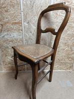 Zes antieke Willem III stoelen te koop., Huis en Inrichting, Stoelen, Ophalen, Gebruikt, Bruin, Vijf, Zes of meer stoelen