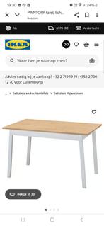Eettafel 4 personen, Huis en Inrichting, Ophalen, Gebruikt