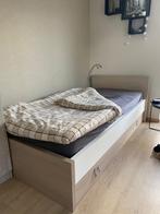 Bed, Huis en Inrichting, Slaapkamer | Bedden, Ophalen, Gebruikt, 90 cm, Eenpersoons