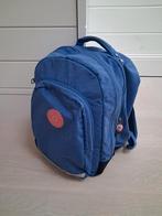 Cartable Kipling 3 compartiments zippés en parfait état, Enlèvement, Comme neuf, Bleu
