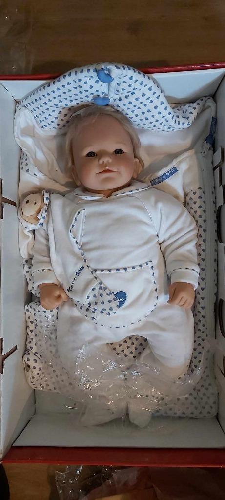 Babypop Katja Schneider / Ruth Kunz artist doll vinyl doll, Verzamelen, Poppen, Zo goed als nieuw, Babypop, Ophalen of Verzenden