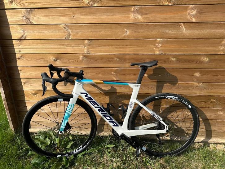Koersfiets/ Merida maat 54, Fietsen en Brommers, Fietsen | Racefietsen, Zo goed als nieuw, Overige merken, 15 tot 20 versnellingen