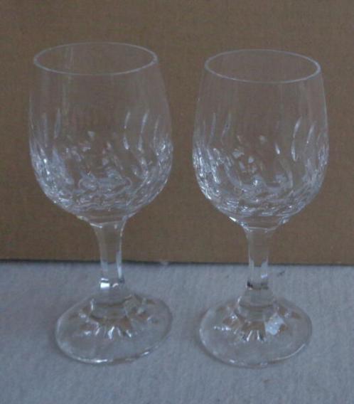 SCHOTT-ZWEISEL Lot de 2 verres à liqueur en cristal H11,5 x, Maison & Meubles, Cuisine | Vaisselle, Utilisé, Verre, Enlèvement ou Envoi