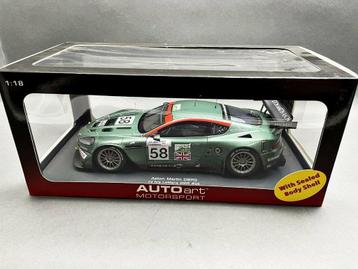 ASTON MARTIN DBR9 24H du Mans 2005 #58 1/18 AUTO ART Neuve+B beschikbaar voor biedingen