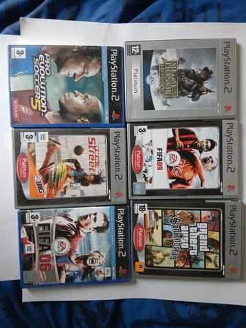 Spelletjes voor de playstation 2 (zie beschrijving) beschikbaar voor biedingen