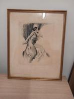 Tekening, Antiek en Kunst, Ophalen