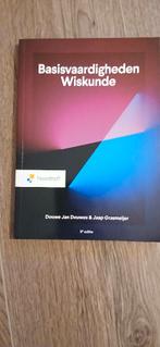 Basisvaardigheden wiskunde, Boeken, Studieboeken en Cursussen, Ophalen, Gelezen, Hogeschool, Noordhoff Uitgevers