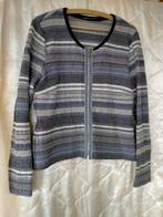 Kort jasje,dessin met stepen,blauw en grijs,Expresso,maat:40, Maat 38/40 (M), Ophalen of Verzenden, Zo goed als nieuw, Jasje