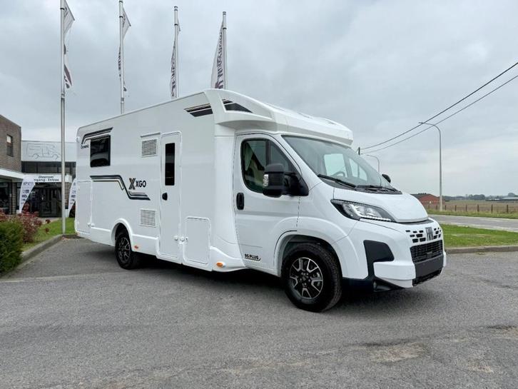 XGO Dynamic 95 Plus | Twinbedden + Hefbed, Caravans en Kamperen, Mobilhomes, Bedrijf, tot en met 4, Half-integraal, Fiat, Fiat