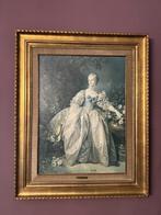 Grote gouden kader met afbeelding Madame Bergeret, Ophalen